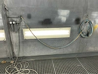 Sima indistruele spuitcabine installatie + rail systeem - afbeelding 2 van  21