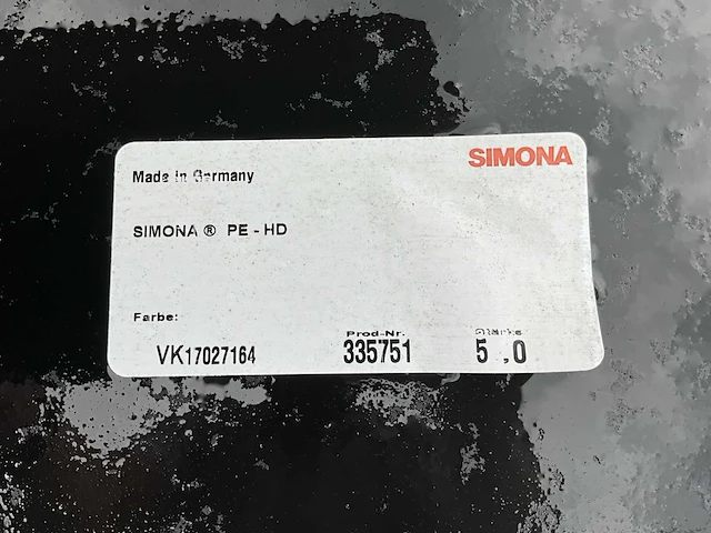Simona.pe-hd plaat xt.dikte 5mm (6x) - afbeelding 2 van  2