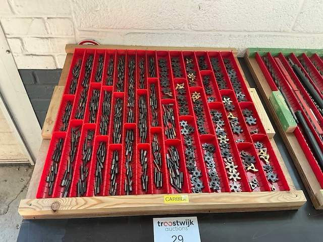 Simtek en horn partij volhardmetalen mini-uitdraaibeitels - afbeelding 1 van  8