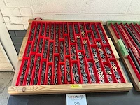 Simtek en horn partij volhardmetalen mini-uitdraaibeitels - afbeelding 1 van  8