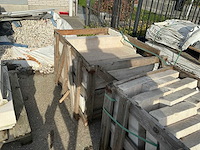 Sinaï pearl partij witte boordstenen ca 21 lm - afbeelding 5 van  6