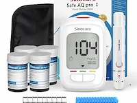 Sinocare bloedglucosemeter pro 100 kit - afbeelding 1 van  5