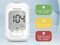 Sinocare bloedglucosemeter pro 100 kit - afbeelding 2 van  5