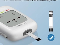 Sinocare bloedglucosemeter pro 100 kit - afbeelding 3 van  5