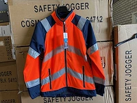 Sioen - bajus - softshell jas hi vis maat l (10x) - afbeelding 2 van  2