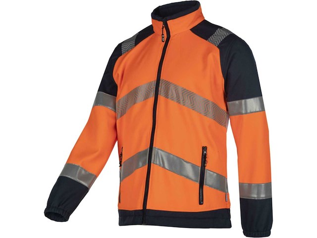 Sioen - bajus - softshell jas hi vis maat l (10x) - afbeelding 1 van  2