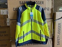 Sioen - bajus - softshell jas hi vis maat s (10x) - afbeelding 2 van  2