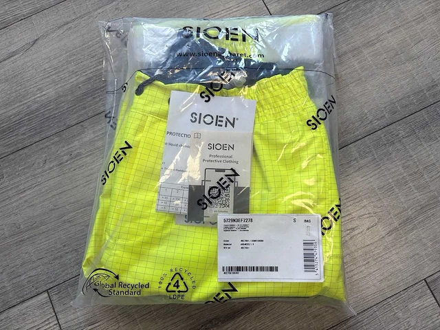 Sioen - gladstone - vlamvertragende en antistatische broek maat s (5x) - afbeelding 2 van  2