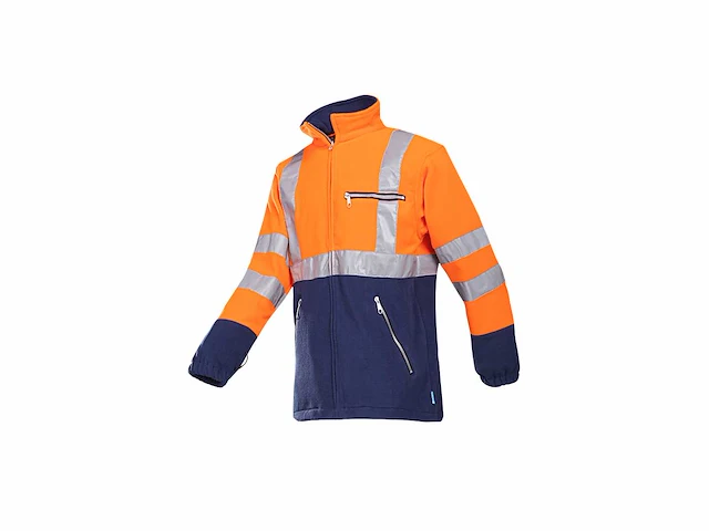 Sioen - kingley + reims - fleece jacks maat xl-3xl (12x) - afbeelding 1 van  3