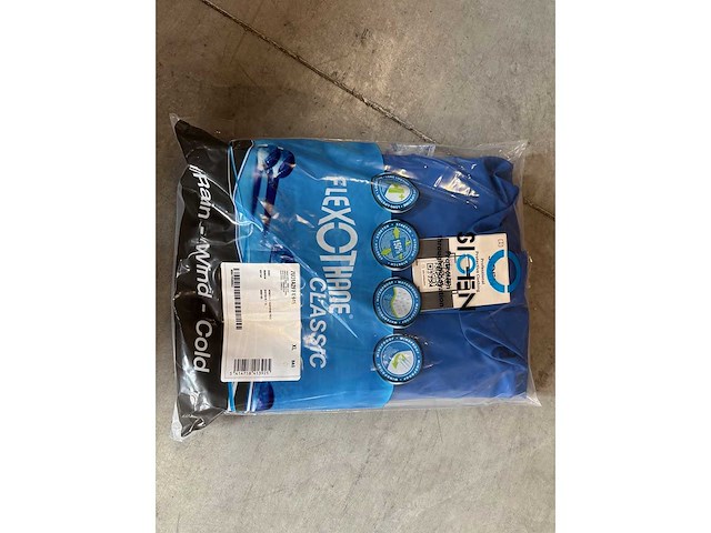 Sioen - netley - regenoverall vlamvertragend maat 3xl (4x) - afbeelding 2 van  2