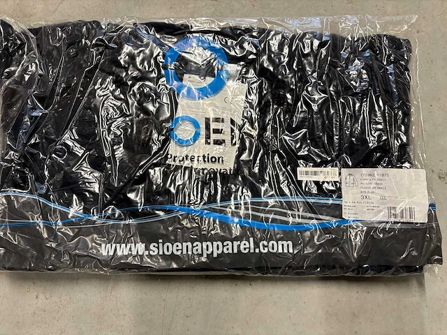Sioen - obaix - vlamvertragende fleece maat l (15x) - afbeelding 2 van  2