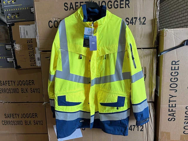 Sioen - windsor - fluo jas maat m (12x) - afbeelding 2 van  2