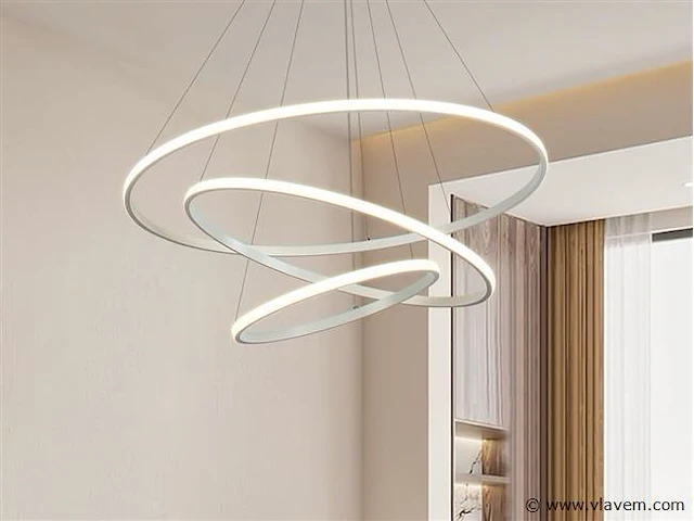 Siti 360 design hang lamp wit - afbeelding 1 van  7
