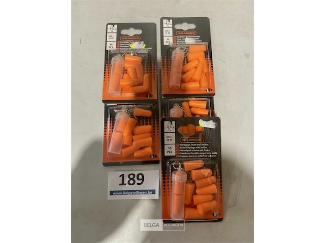 Skandia 5x10 oordopjes inclusief houder - afbeelding 3 van  3