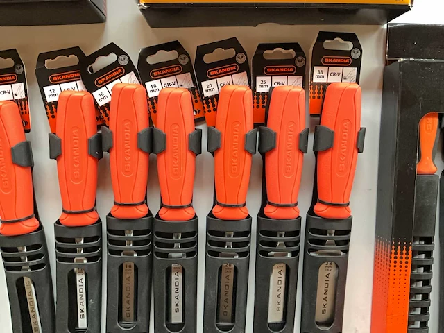 Skandia diverse beitels en vijlen - afbeelding 4 van  9