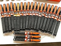 Skandia diverse maten vijlen met houder (22x) - afbeelding 1 van  7