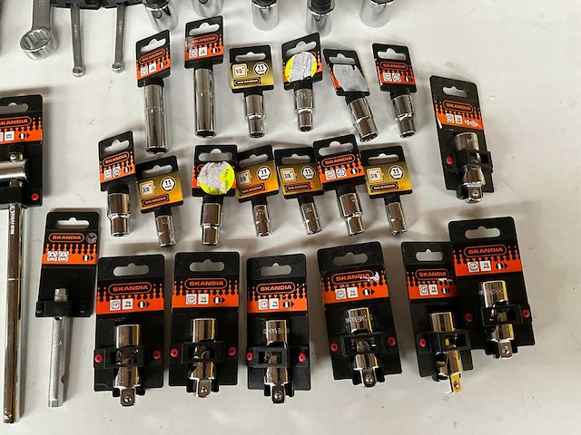 Skandia diverse steek-, dop- en ringsleutels - afbeelding 5 van  9