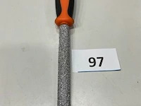 Skandia gritvijl halfrond 150mm - afbeelding 1 van  3