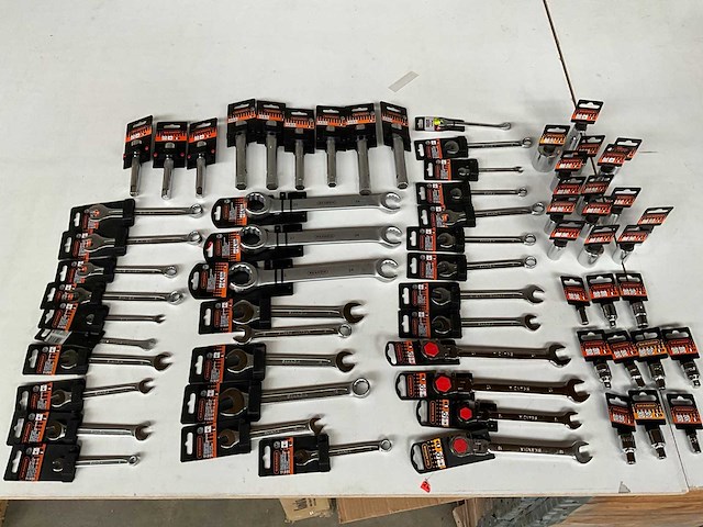 Skandia mix kavel diverse steek- ring- en dopsleutels - afbeelding 1 van  10