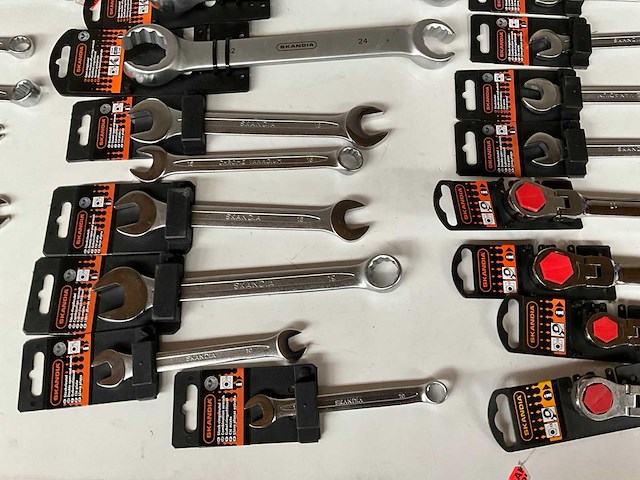 Skandia mix kavel diverse steek- ring- en dopsleutels - afbeelding 6 van  10