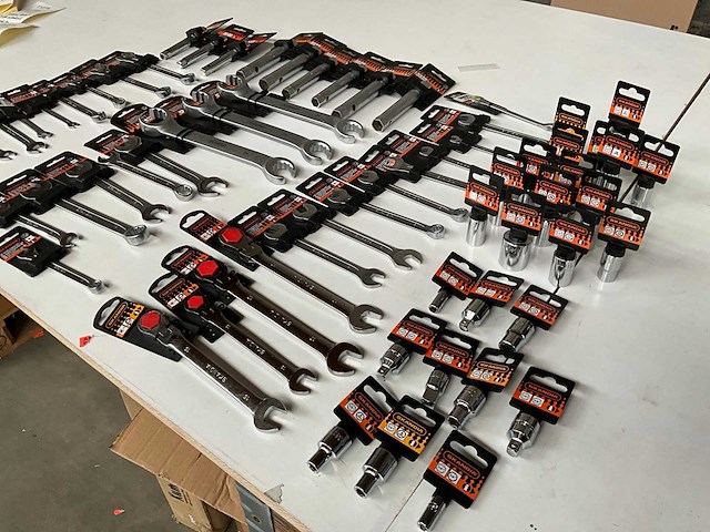 Skandia mix kavel diverse steek- ring- en dopsleutels - afbeelding 9 van  10