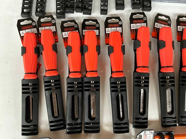 Skandia mix kavel handgereedschap o.a. beitels en raspen - afbeelding 5 van  9