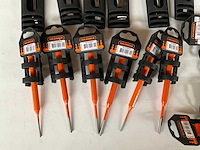 Skandia mix kavel handgereedschap o.a. beitels en raspen - afbeelding 6 van  9