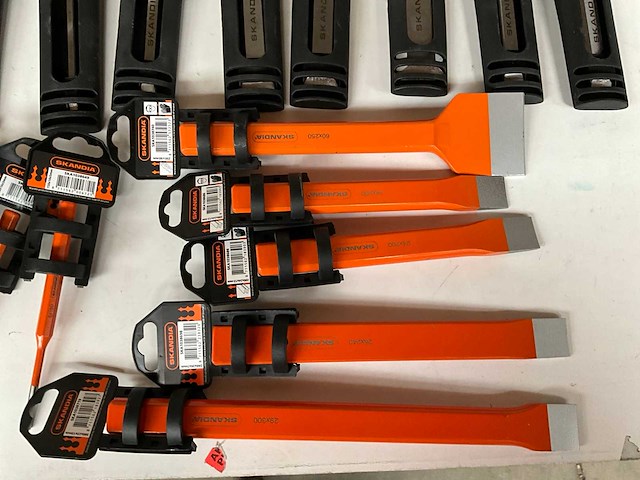 Skandia mix kavel handgereedschap o.a. beitels en raspen - afbeelding 7 van  9