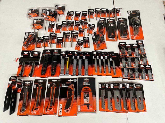 Skandia mix kavel handgereedschap werkmesjes en inbussleutels - afbeelding 1 van  9