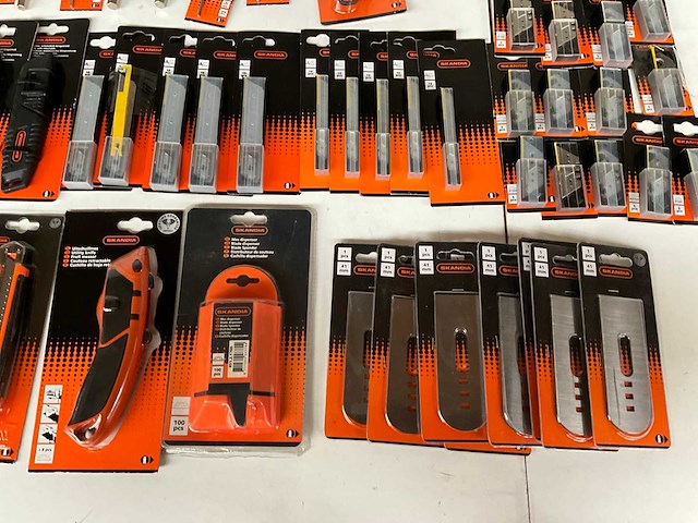 Skandia mix kavel handgereedschap werkmesjes en inbussleutels - afbeelding 3 van  9