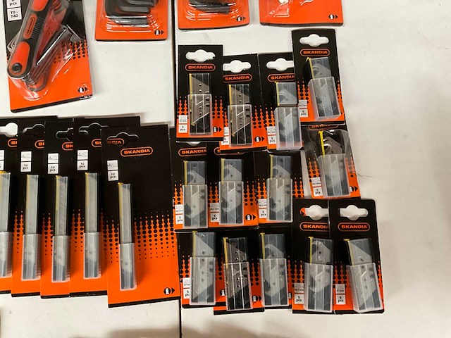Skandia mix kavel handgereedschap werkmesjes en inbussleutels - afbeelding 4 van  9