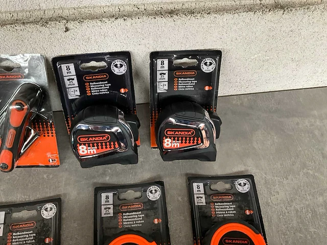 Skandia mix kavel inbussleutels en rolmaten (24x) - afbeelding 4 van  8