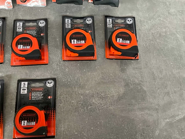 Skandia mix kavel inbussleutels en rolmaten (24x) - afbeelding 5 van  8