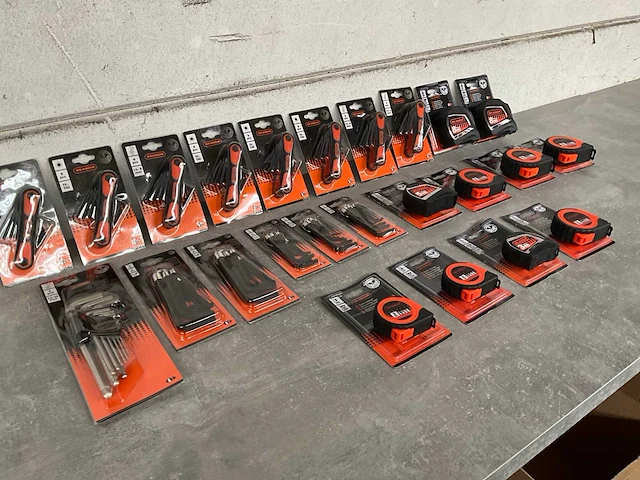 Skandia mix kavel inbussleutels en rolmaten (24x) - afbeelding 8 van  8