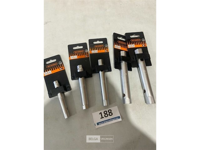 Skandia pijpsleutel maat 8-9 : 10-11 : 12-13 : 16-17 : 18-19 - afbeelding 3 van  3