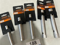 Skandia pijpsleutel maat 8-9 : 10-11 : 12-13 : 16-17 : 18-19 - afbeelding 3 van  3