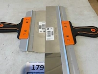 Skandia spackmes softgrip rvs 400mm en 250mm - afbeelding 1 van  3