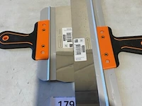 Skandia spackmes softgrip rvs 400mm en 250mm - afbeelding 3 van  3