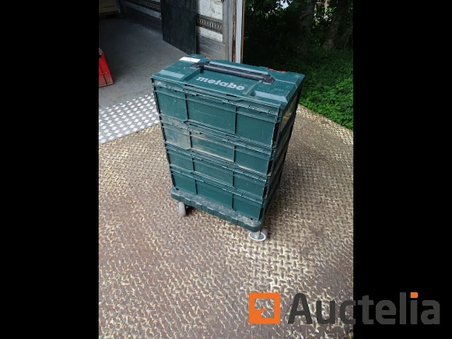 Skateboard metabo, 4 systainers metabo - afbeelding 1 van  6