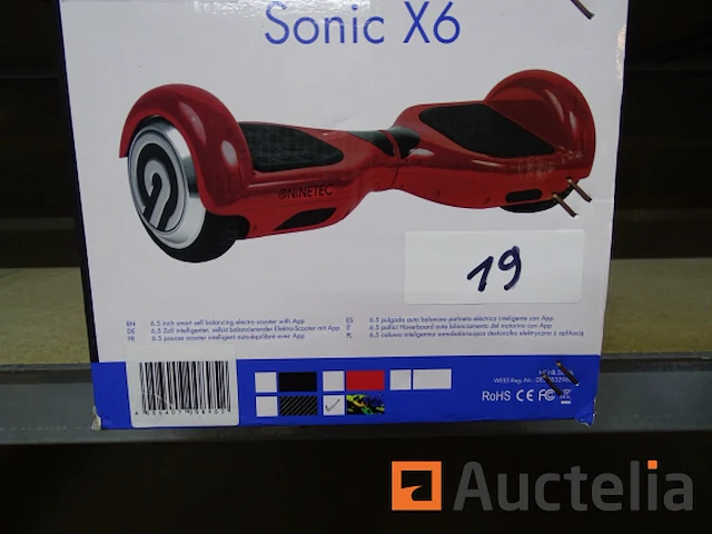 Skateboard ninetec sonic x6 - afbeelding 4 van  7