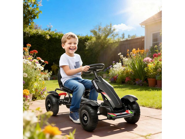 Skelter voor kinderen met verstelbaar zitje in 3 standen - afbeelding 2 van  6