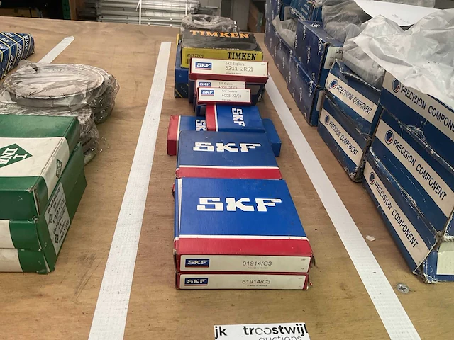 Skf en timken partij divers lagers - afbeelding 1 van  7