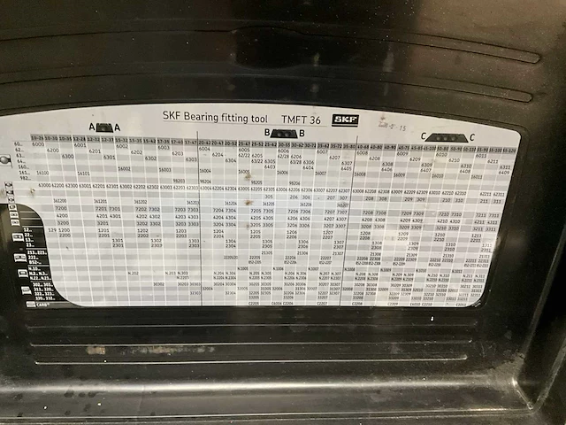 Skf tmft36 slagbussenset - afbeelding 3 van  3