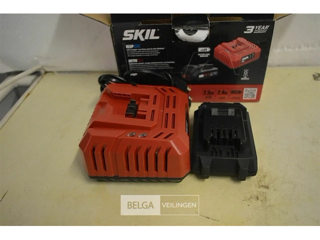 Skil batterij oplader en batterij 20v - afbeelding 2 van  3