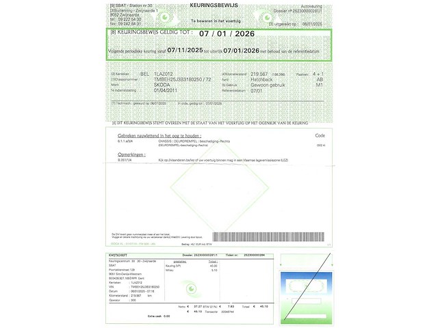 Skoda - 2011 - fabia - hatchback - personenauto - afbeelding 18 van  25
