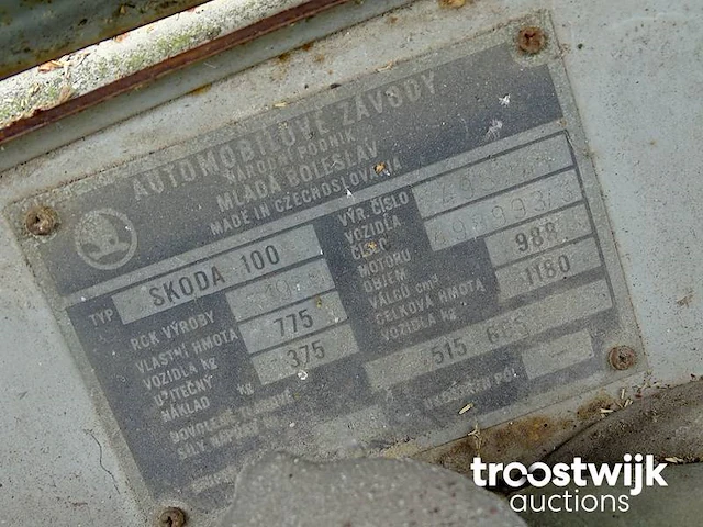 Skoda 100 (barn-find) - afbeelding 51 van  55