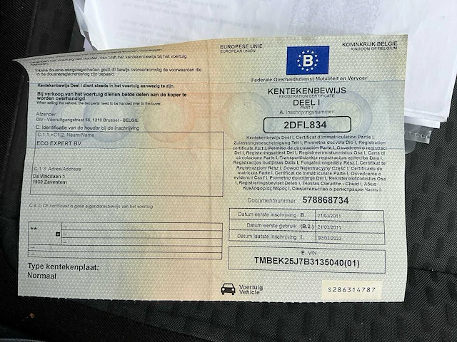 Skoda fabia personenauto - afbeelding 4 van  11