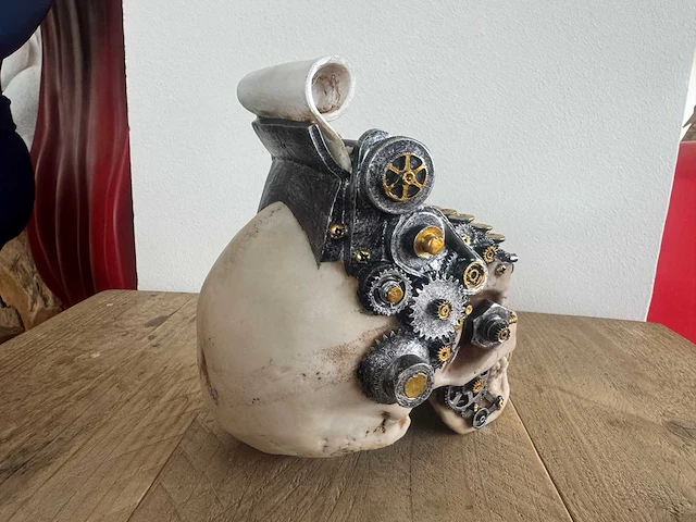 Skull flag h15cm - afbeelding 3 van  4