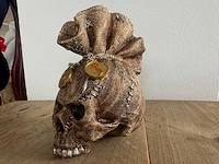 Skull geldzak h17cm - afbeelding 1 van  3
