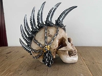 Skull ketting steampunk h17cm - afbeelding 2 van  3